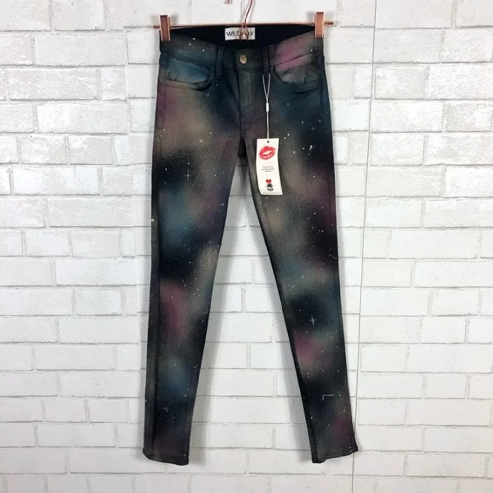 NEW Wildfox Marianne Heaven Mid-Rise Skinny Jeans - Picture 2 of 8